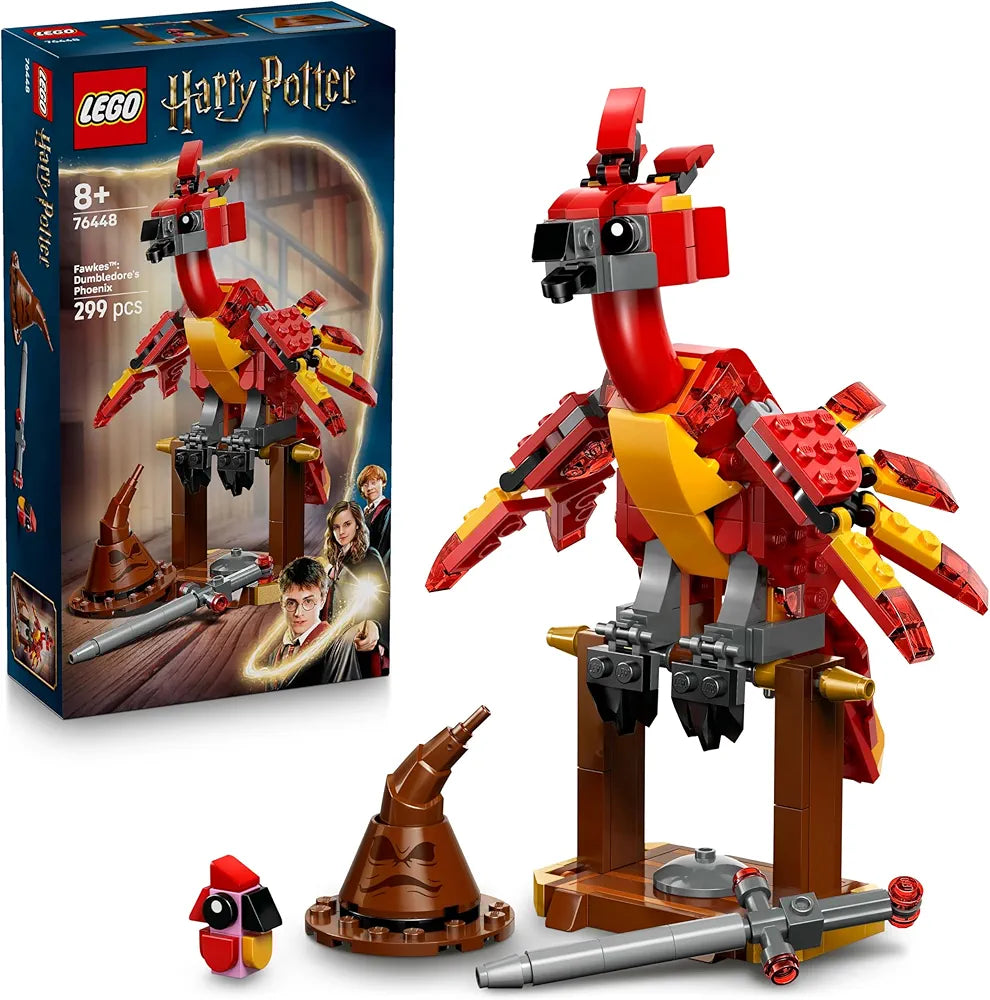Lego Harry Potter Fawkes: Dumbledore’s Phoenix Toy 76448 Building Blocks Toys for 8+ Gift for Boys and Girls