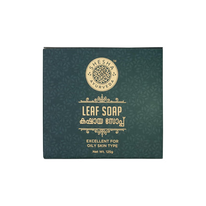 Shesha Naturals Ayurveda Leaf Soap - 125 gms