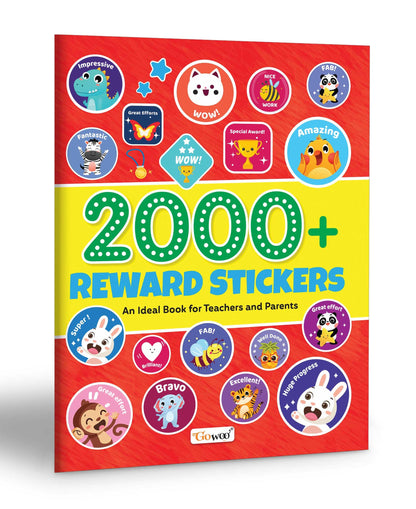 2000+ Reward Stickers: A Fun Sticker Book For Teachers And Parents - Encouraging And Celebrating Kids' Achievements With Over 2000 Stickers [Paperback]