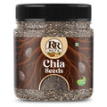 RR NUTS Chia Seeds 100gm | Seeds for Weight Management | Rich in Calcium, Protein & Fibre | Beat the Heat | 100% Clean Chia Seeds for Eating | Antioxidant Rich Seeds