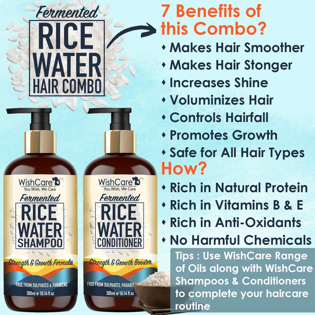 WishCare Fermented Rice Water Shampoo - 300 ml