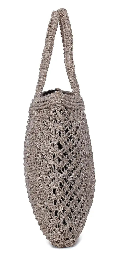 K London  Alii And Aliizey Brown Jute Macrame Shoulder Bag/handbag Regular