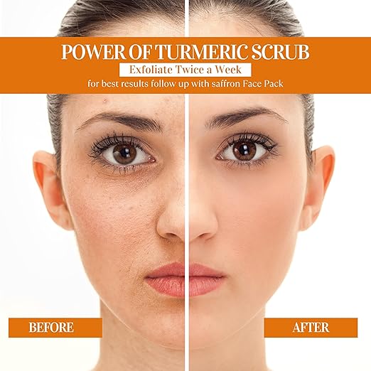 Rati Ayurveda Turmeric Face Scrub - 50 gms