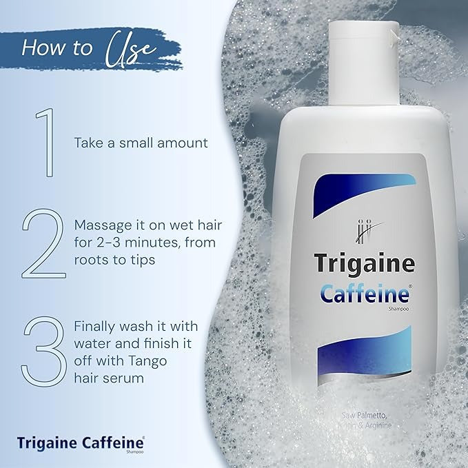 Apple Therapeutics Trigaine Caffeine Anti-Hair Fall Shampoo - 100 ml