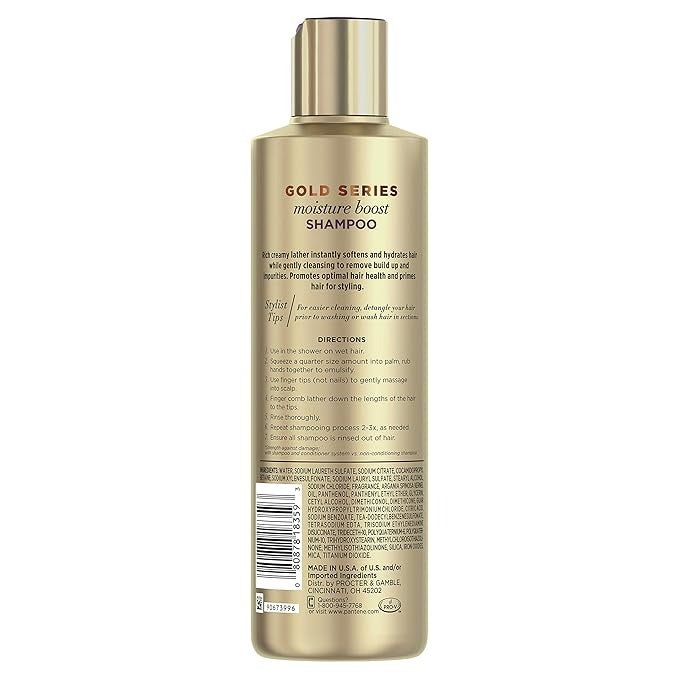 Pantene Pro-V Gold Series Moisture Boost Shampoo - 270 ml