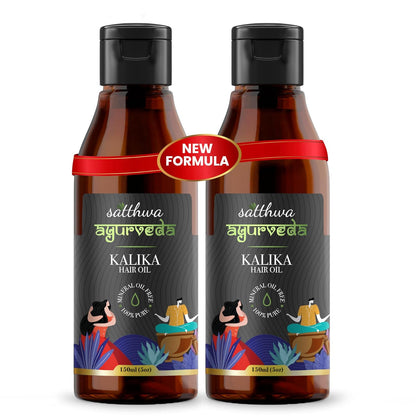 Satthwa Kalika Hair Oil - 150 ml (Pack of 2)