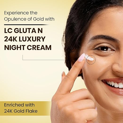 Lio Cosmeds Retinol 24K Luxury Night Cream for Women & Men - 50 gms