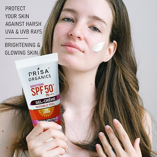 Prisa Organics SPF 50 SunScreen Cream - 100 gms