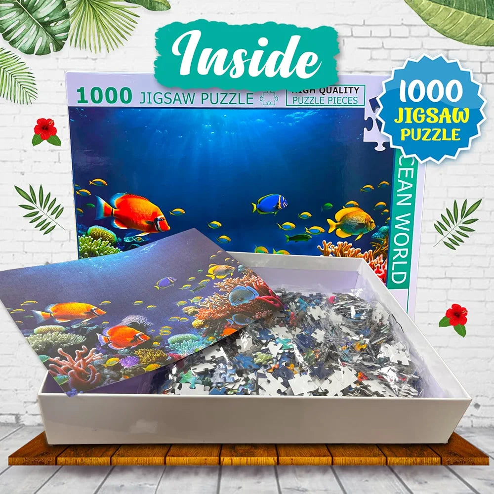 Hello Friend Ocean World Jigsaw Puzzle 1000 Piece Puzzle Underwater & Marine