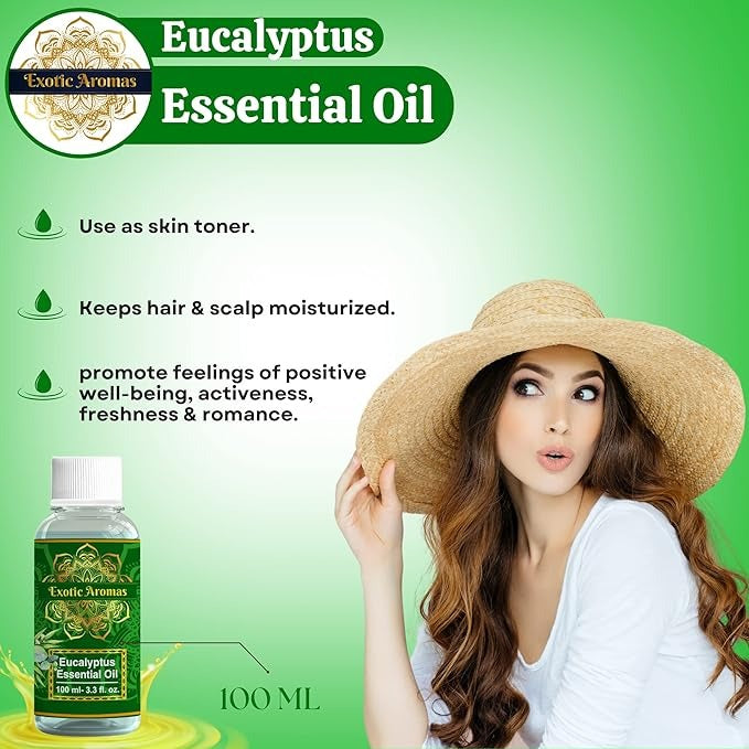 Exotic Aromas Eucalyptus Essential Oil - 100 ml