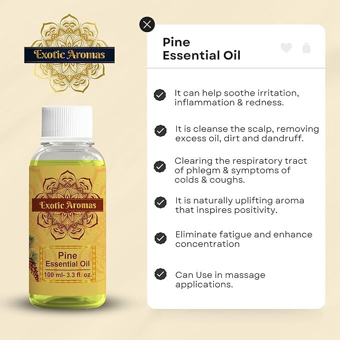 Exotic Aromas Pine Essential Oil - 100 ml