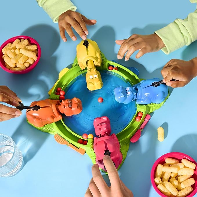 Hasbro Hungry Hippos Game for Preschoolers