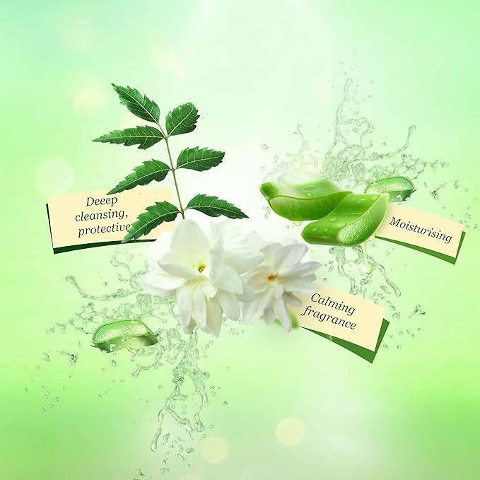 Margo Neem Naturals Soap Enriched With Aloe Vera & Jasmine - 40 gms (Pack of 5)