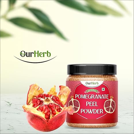 OurHerb Pure Natural & Organic Pomegranate Peel Powder - 200 gms