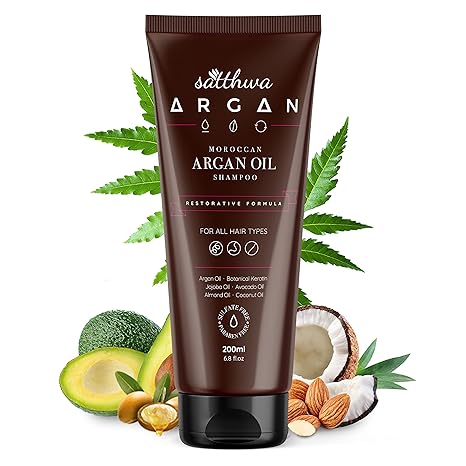 Satthwa Argan Oil Shampoo - 200 ml