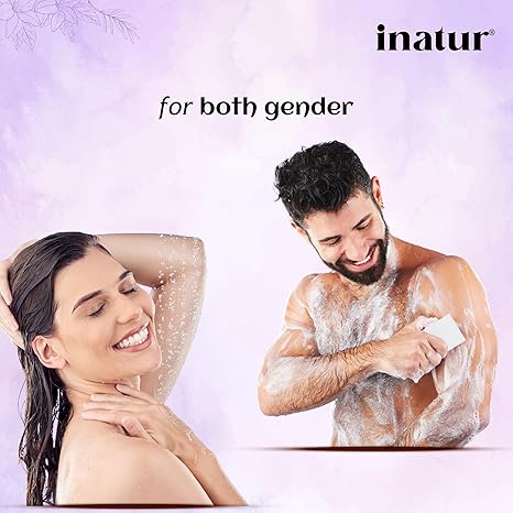 Inatur Patchouli and Vetiver Handmade Soap Uplifting and Refreshing - 125 gms