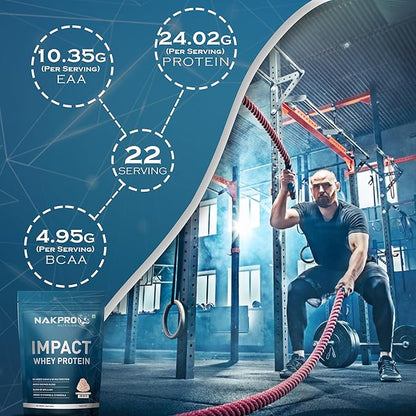 Nakpro Impact Whey Protein Chocolate Cream - 1000 gms