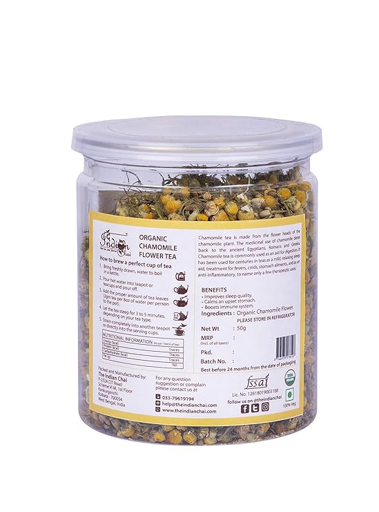 The Indian Chai - Organic Chamomile Tea - 50 gms