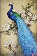 Rangoli Peacock Wall Sticker 12x18 Sheet – Elegant Self Adhesive Design-8