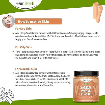 OurHerb Sandalwood Powder Face Pack