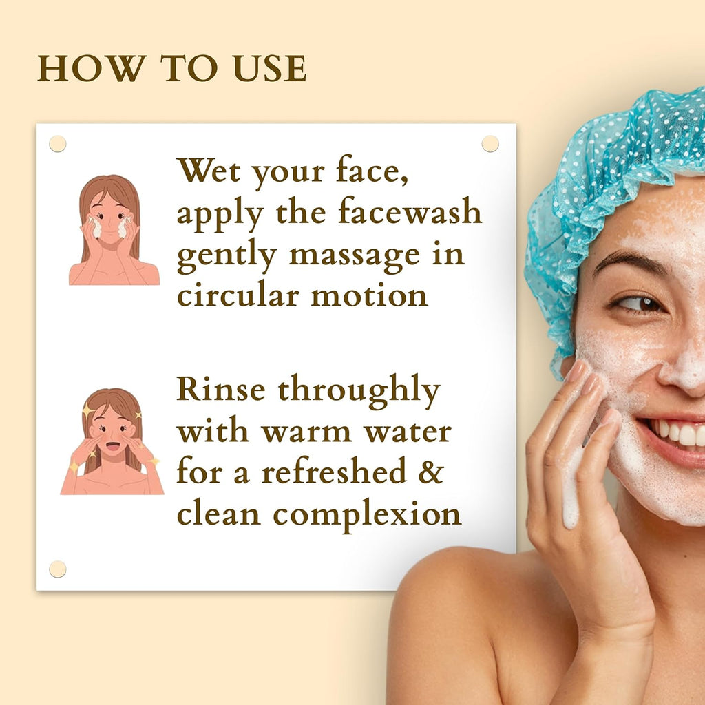 Nyassa Sulphate Free Clarifying Tea Tree Face Wash - 210 Ml