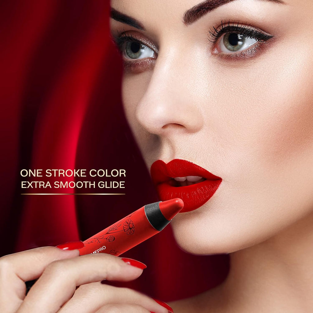 FACESCANADA Ultime Pro Matte Lip Crayon - I Am Your's (Brown), 2.8G | 8Hr Long Stay | Smooth Creamy Matte Texture | Intense Color In 1 Stroke | Chamomile & Cocoa Butter