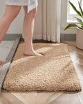 Ishro Home Premium Fuzzy Shag Carpet for Hall Rugs for Living Room Carpets for Living Room Colour Elegant Beige
