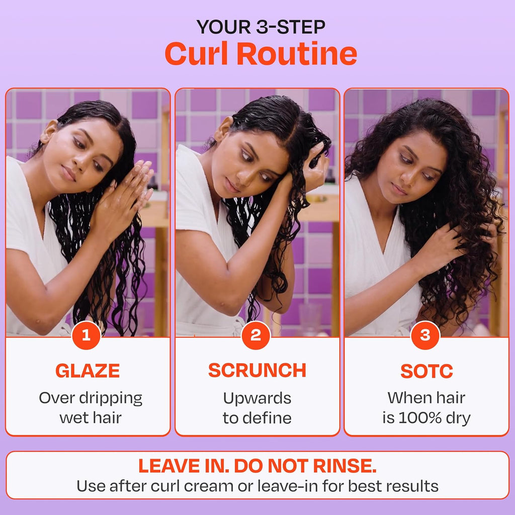 MANETAIN Volume Curl Gel 50ml for Curly & Wavy Hair | Flaxseed Curl Defining Gel with Medium Hold | Anti-Frizz & Moisturizing Styling Gel | Lightweight, CG-Friendly Hair Gel for Defined Curls