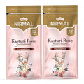 Shubhkart Nirmal Kasturi Rose Premium Agarbatti Stick Agarbatti Zipper Long Sticks Charcoal Free Premium Dual Aroma Kasturi and Rose Fragrance