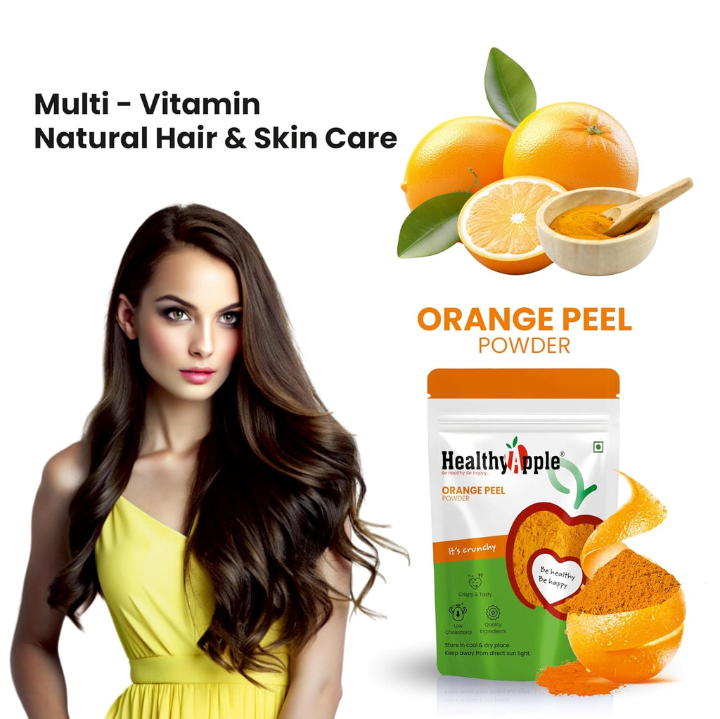 Healthy Apple Orange peel powder 100Gm