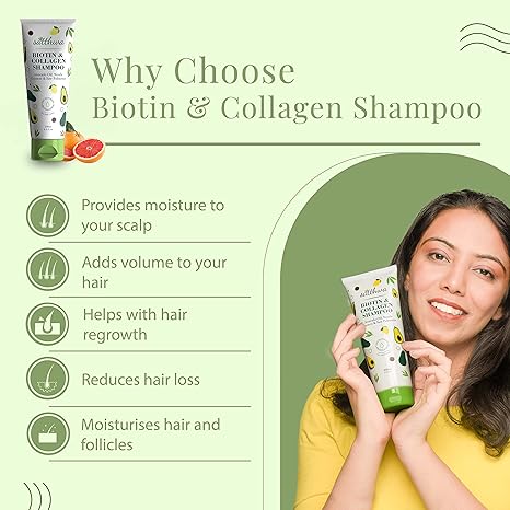 Satthwa Biotin & Collagen Shampoo - 200 ml
