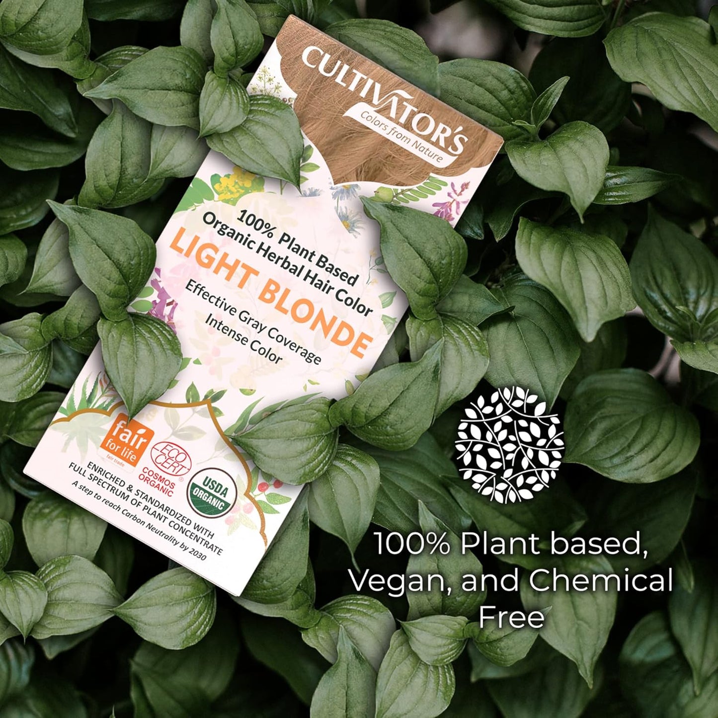 Cultivator's Light Blonde Organic Herbal Hair Colour - 100 gms