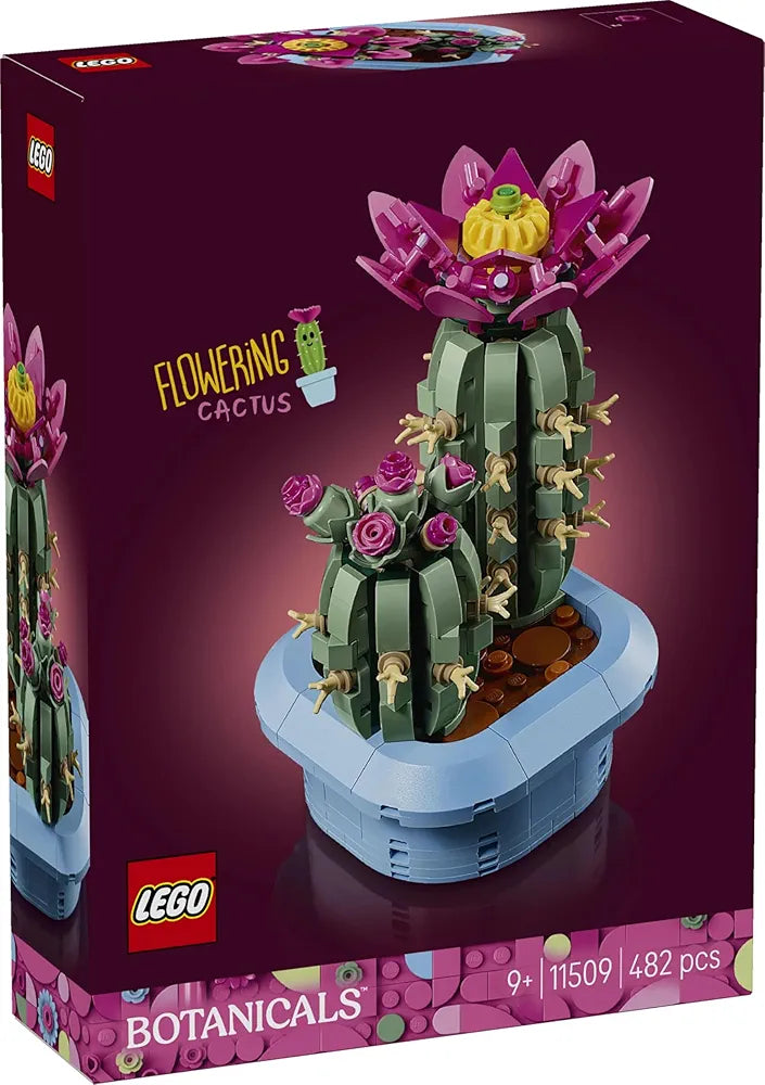 Lego Botanicals Flowering Cactus - Plants Decor - Building Set for Kids Ages 9 and Up - 11509