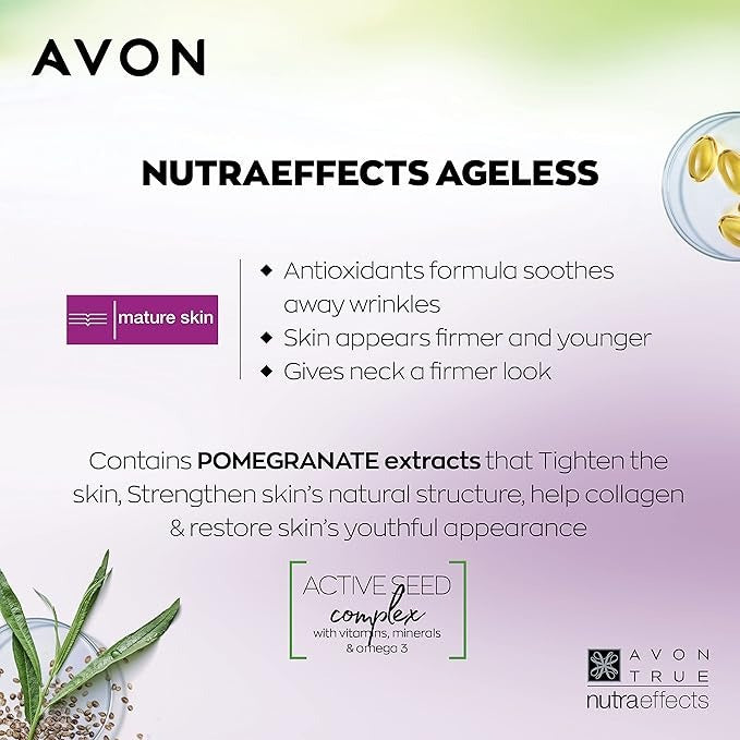 Avon True Nutraeffects Ageless Cleanser - 100 gms