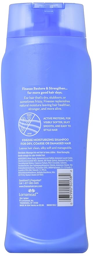 Finesse Restore & Strengthen Moisturizing Shampoo & Conditioner - 384 ml