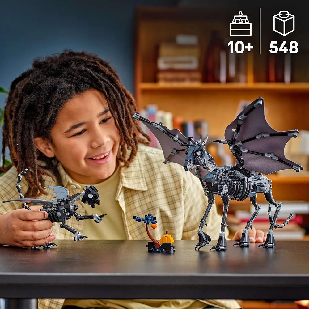 Lego Harry Potter Thestral Family Mythical Creature Toy Figures 76458 Building Blocks Toys for 10+ Gift for Boys and Girls