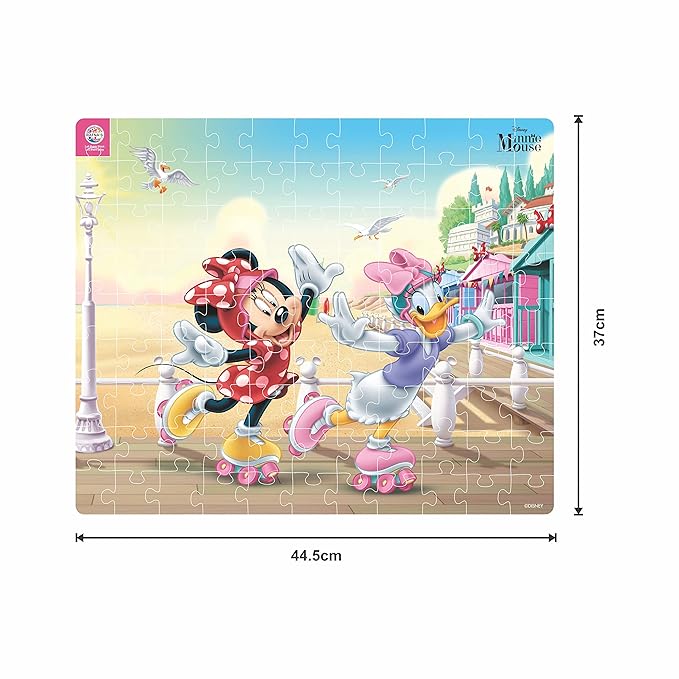 Ratna's 99 Pieces Disney & Marvel Series Jigsaw Puzzle for Kids | Puzzle | Minnie Mouse