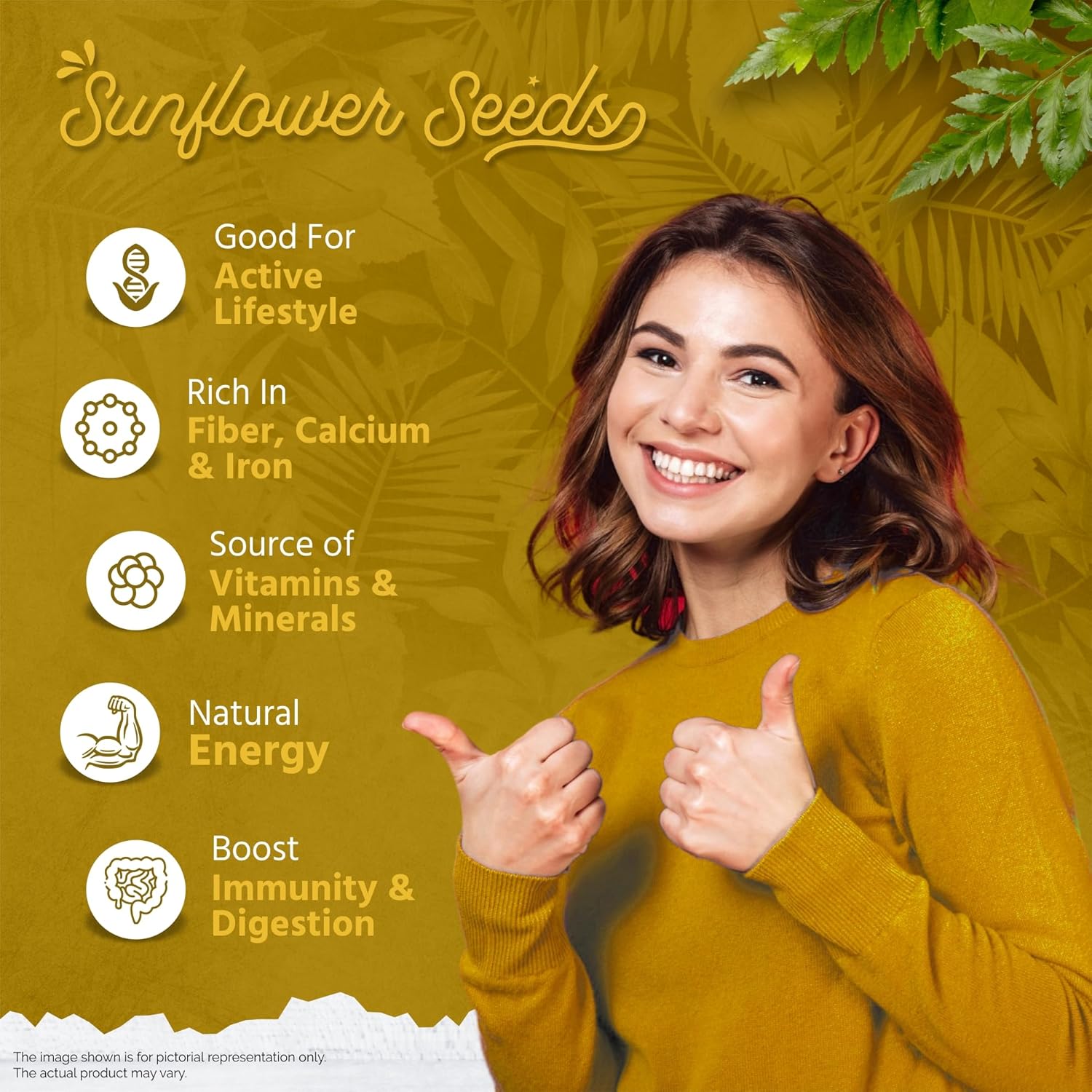 GreenFinity Raw Sunflower Seeds | Rich in Protein, Fiber, Vitamins and Antioxidants | Nutritious Diet Food for Weight Management, Healthy Snacks, Cooking, Smoothies and Salads (250g)