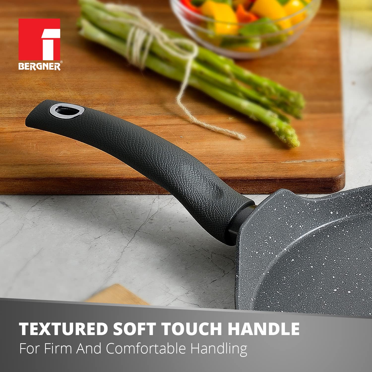 Bergner Orion Non-Stick 28cm Tawa/Dosa Pan