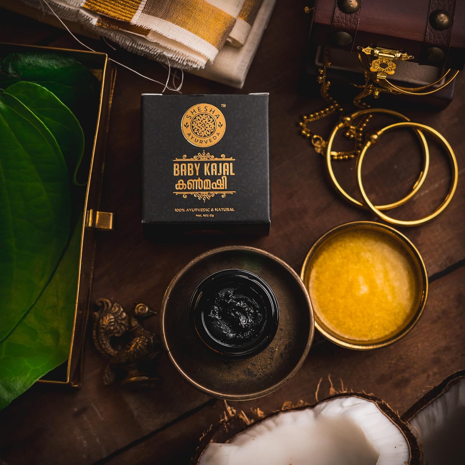 Shesha Ayurveda Baby Kajal - 6 gms