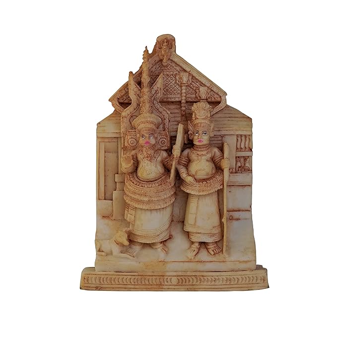 Newven Parassini Muthappan Statue Hindu God Idol Showpiece Gifts Home Decor