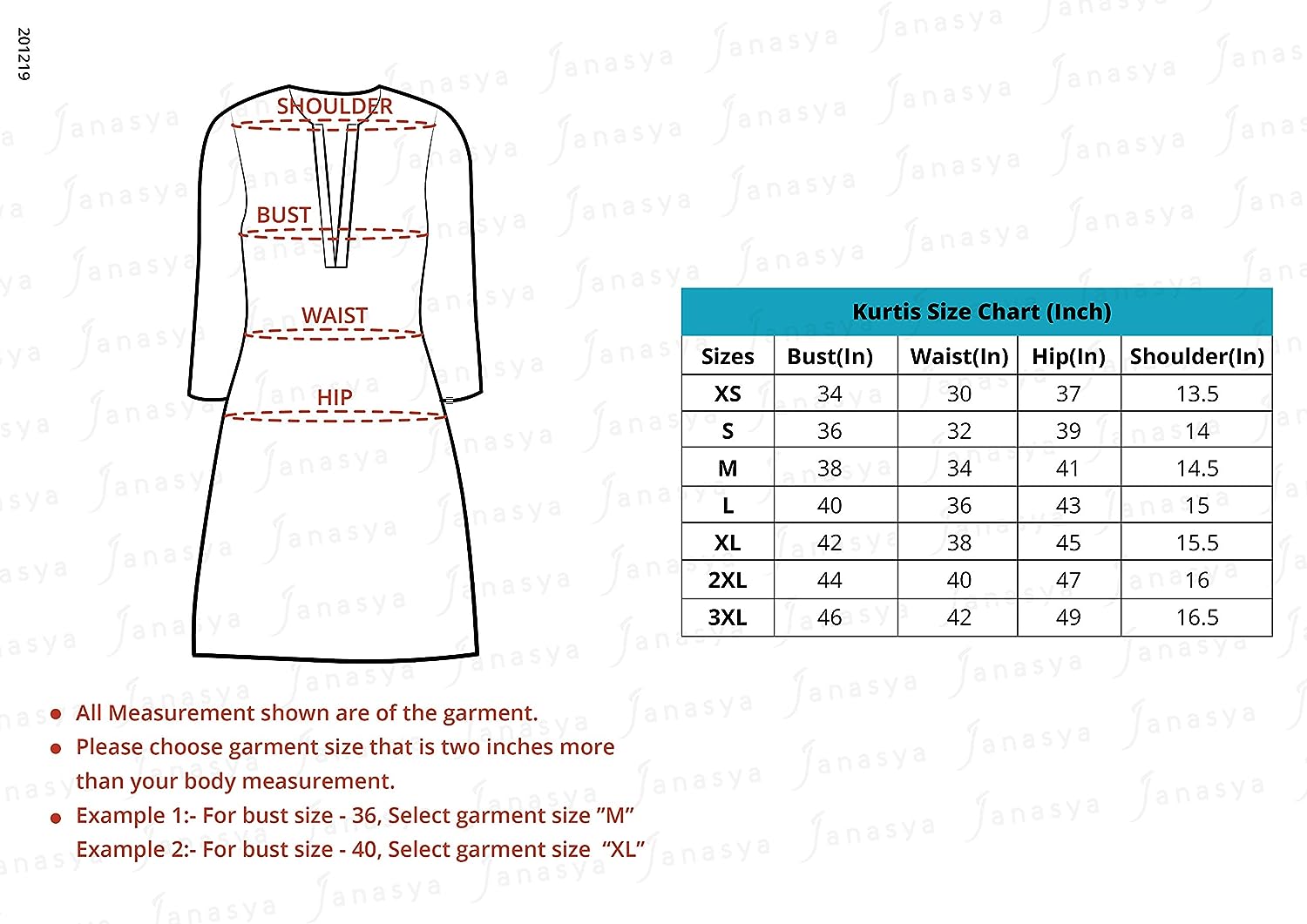 Janasya Women's Light Blue Denim Solid High Low Kurta