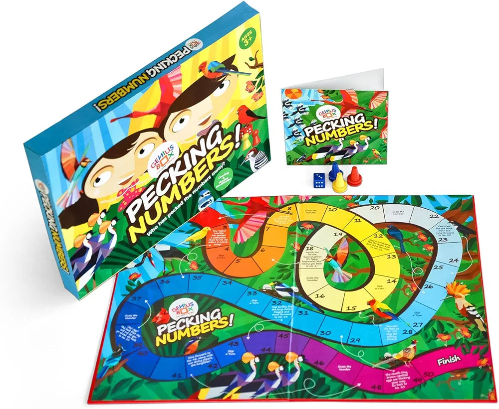 Genius Box Educational Toy for 3 Years and Up: Feathered Friends DIY, Activity Kit, Learning Kit, Educational Kit, STEM Toy
