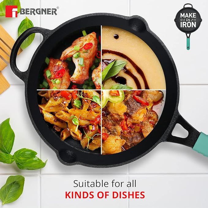 Bergner Elements Cast Iron 26 Cm Fry Pan