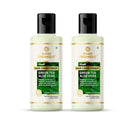 Khadi Organique Green Tea Aloevera Hair Conditioner - Pack Of 2 - 420 ml