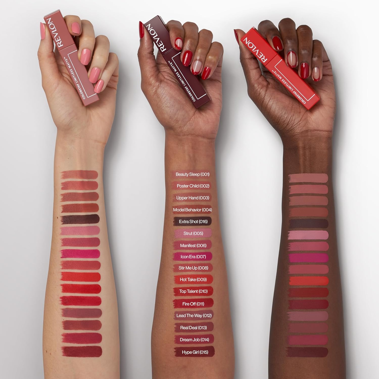 Revlon ColorStay Limitless Matte Liquid Lipstick, Vegan Formula, No-Budge, Longwear Lip Color, Long Lasting, Lightweight/Comfortable, Waterproof, 007 Icon Era, 5 ml