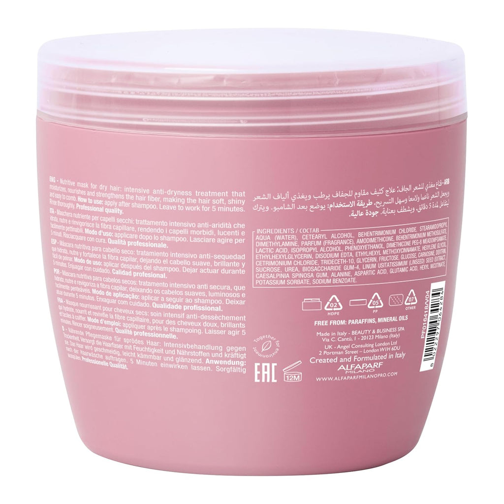 Alfaparf Semi Di Lino Moisture Nutritive Low Mask 500 Ml