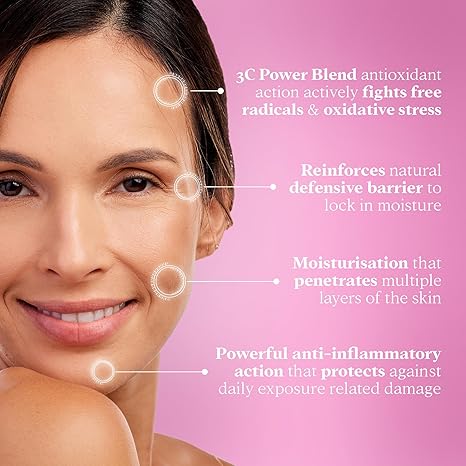 Viah 3C Power Blend Serum for Anti Ageing Brightening - 30 ml