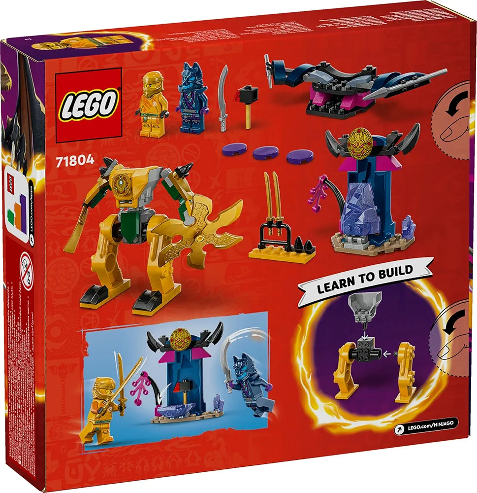 Lego NINJAGO Arin’s Battle Mech Ninja Toy with Arin Minifigure 71804