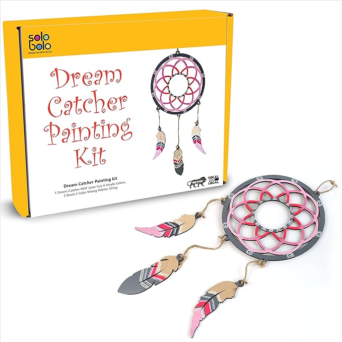Solobolo - Mandala Art Dream Catcher Making Kit